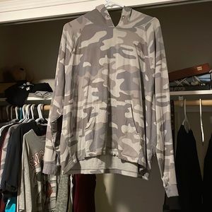 Camp hooded shirt long sleeve